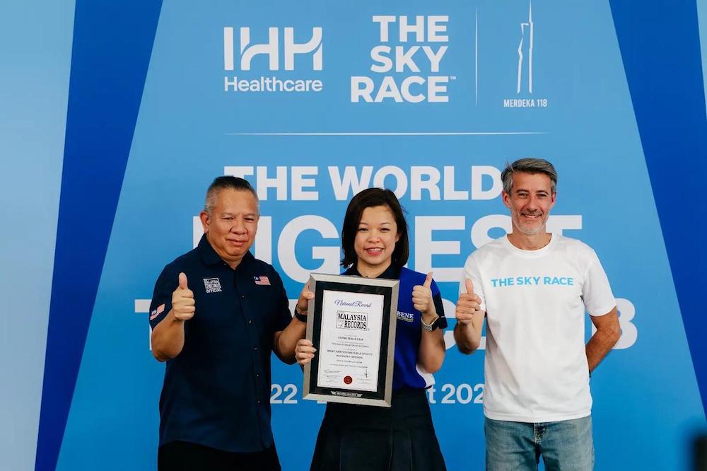 The IHH Sky Race™ 2026 Most Participants in a Sports Recovery The IHH Sky Race™ 2026 Most Participants in a Sports Recovery