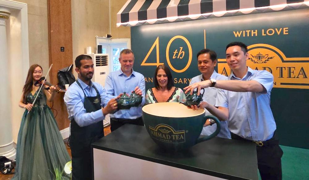 Ahmad Tea Marks 40 Years of Heritage