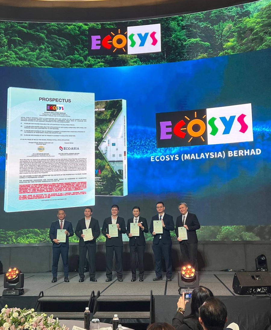 EcoSys (Malaysia) Berhad Launches Prospectus for ACE Market IPO