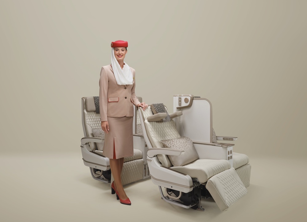Emirates Introduces Electric Premium Economy Seats on Airbus A350