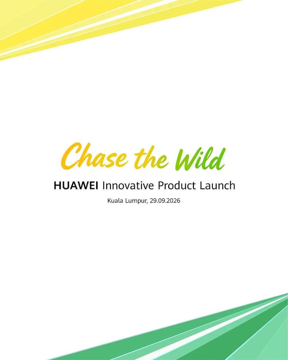 Huawei Chase the wild Huawei Chase the wild