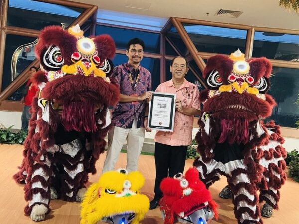 Record-Breaking Lion Dance at KL Tower