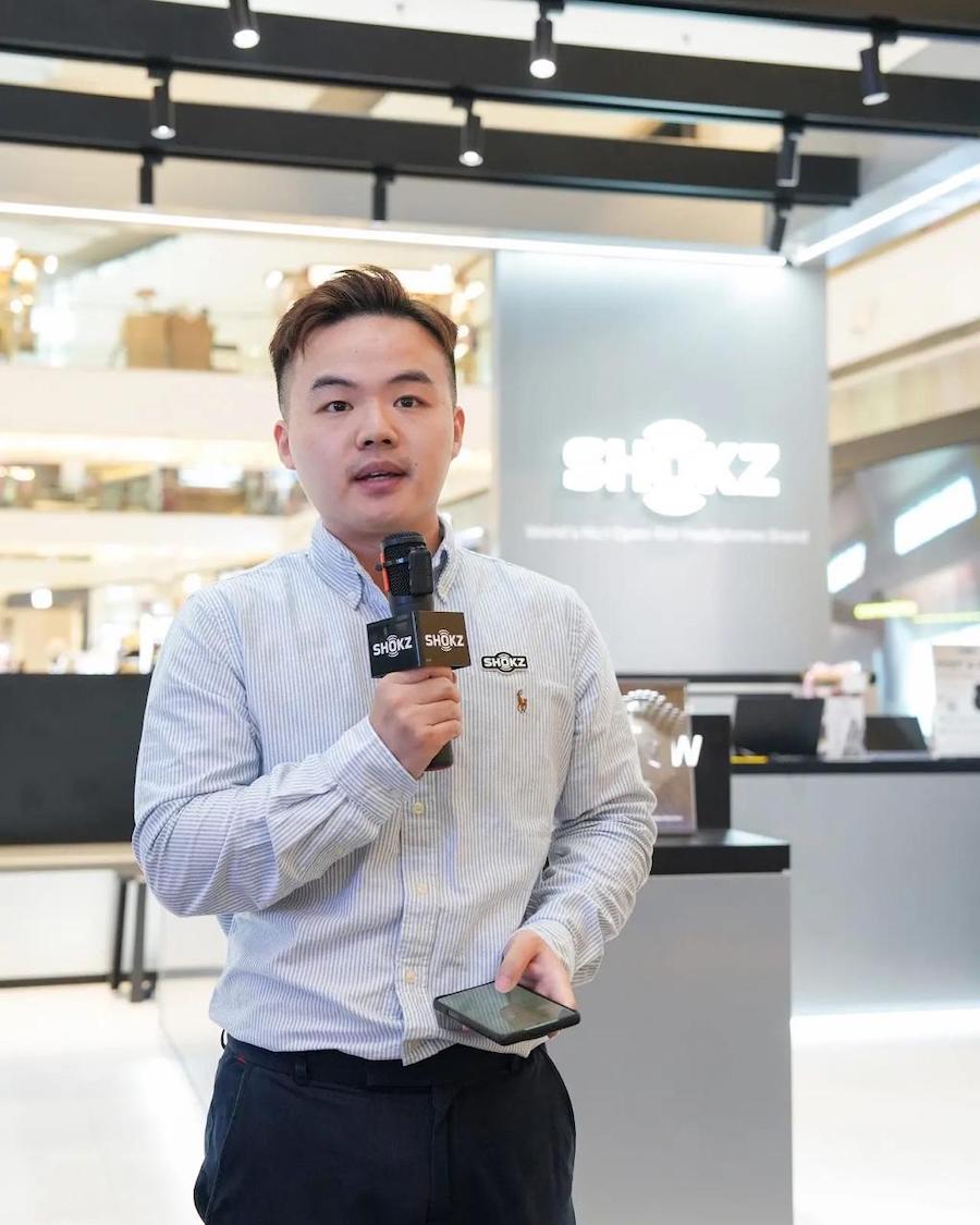 SHOKZ APAC Sales Manager Lyndon Chen SHOKZ APAC Sales Manager Lyndon Chen