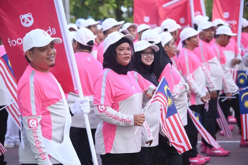 foodpanda Delivery Partners Malaysia’s National Day Parade