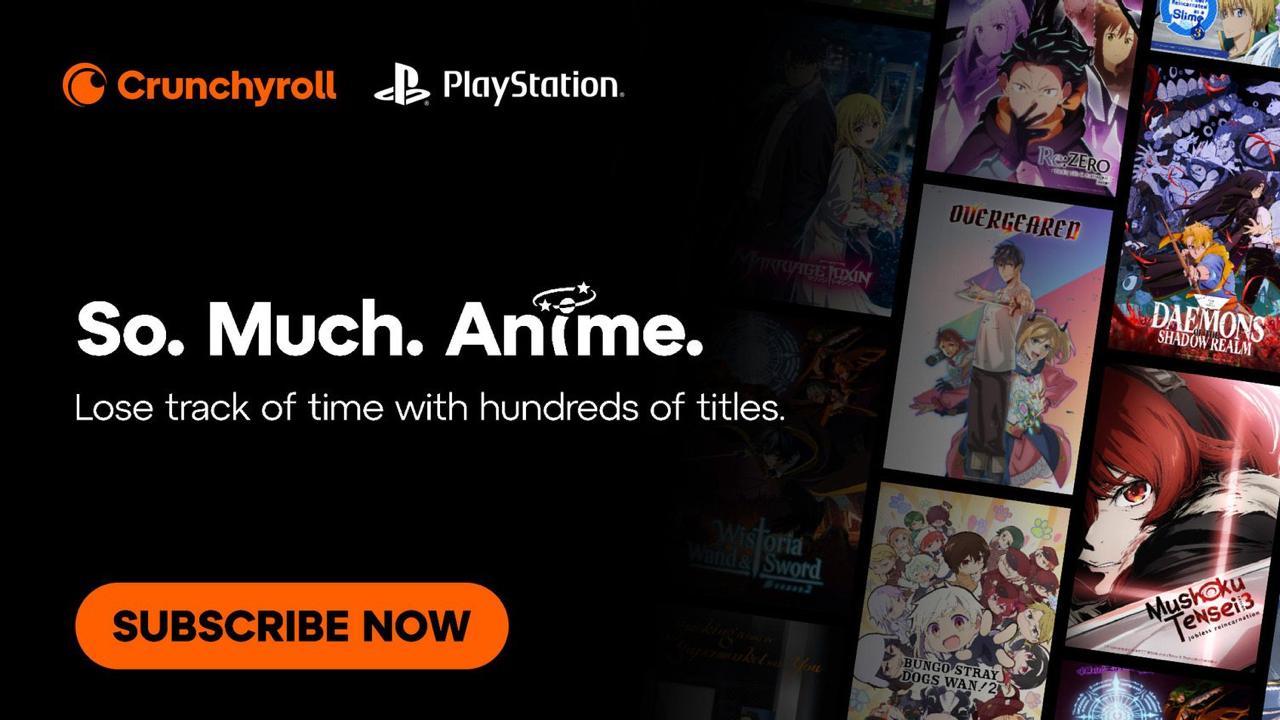 Crunchyroll Now Available on Play Station