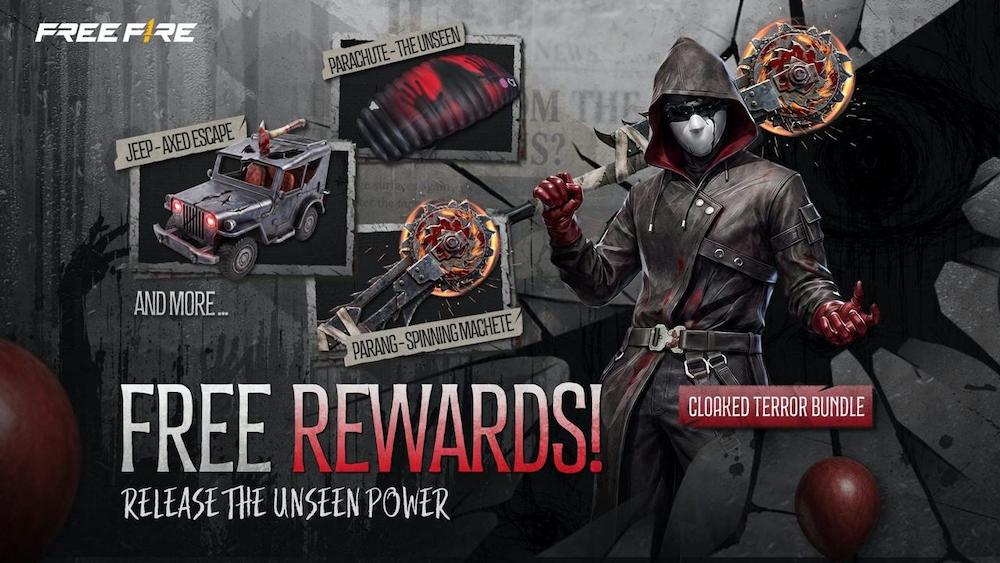 Free Fire The Unseen Free Rewards Free Fire The Unseen Free Rewards