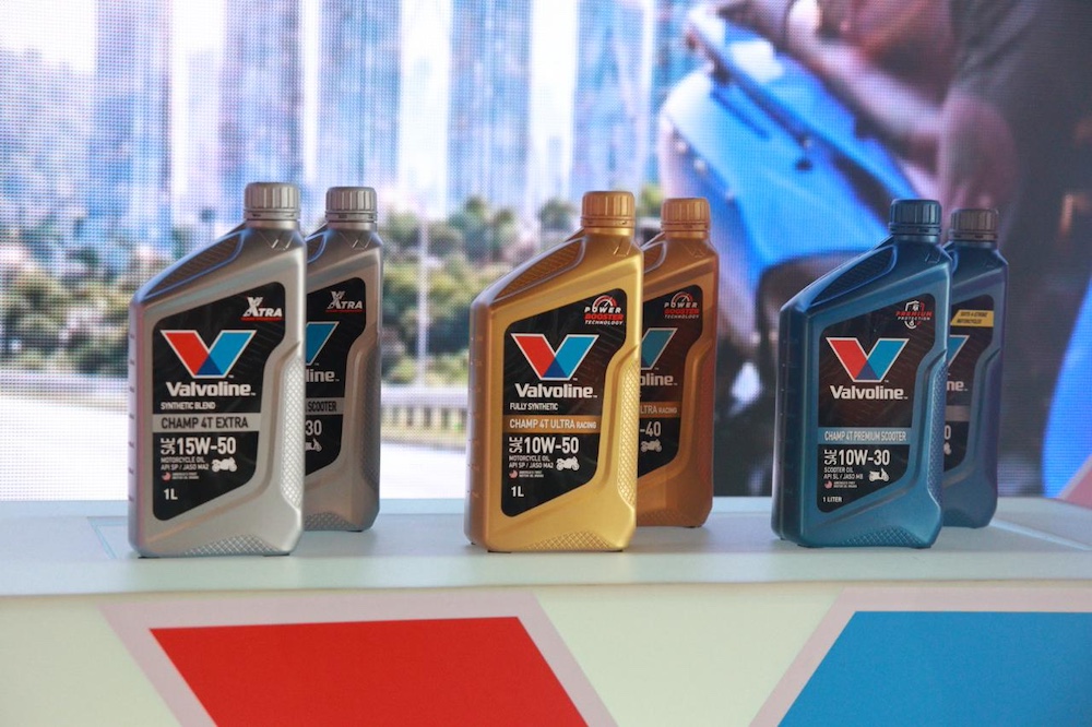 New Valvoline Champ Engine Oil Range